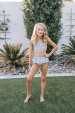 Mebie Baby Daisy Ruffle Bikini Set - 