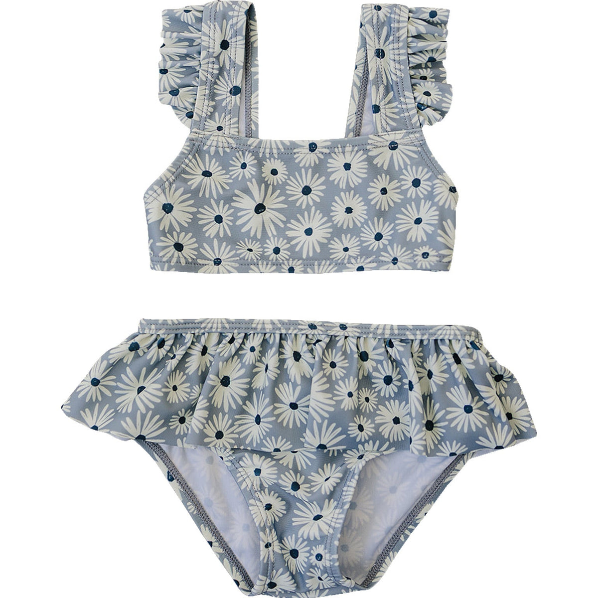 Daisy Ruffle Bikini Set - Baby & Toddler Clothing, Child, Crop top, Pattern, Swimwear | Everetts Place