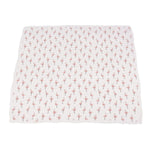 Newcastle Classics Dancing Flamingo Baby Blanket with Four Layer Softness for Infants - 