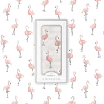 Newcastle Classics Dancing Flamingo Bamboo Muslin Swaddle Soft Breathable Cover for Babies - 