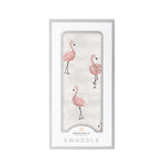Newcastle Classics Dancing Flamingo Swaddle - 