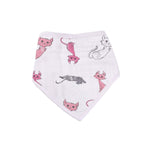 Newcastle Classics Dandelions Bamboo Bandana Bibs 4 Pack Soft Absorbent for Babies - 