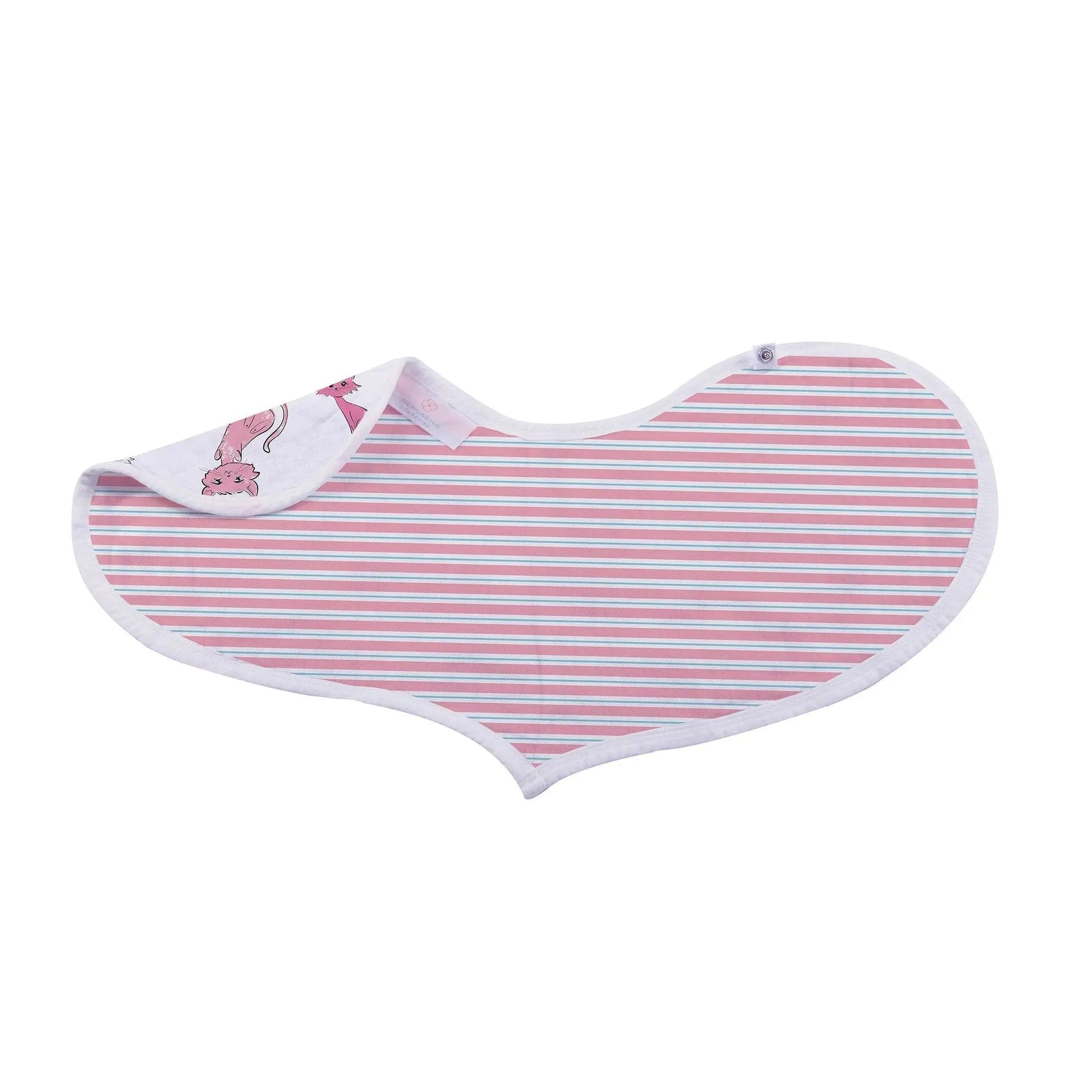 Newcastle Classics Dandelions Bamboo Heart Bib 2PK - 