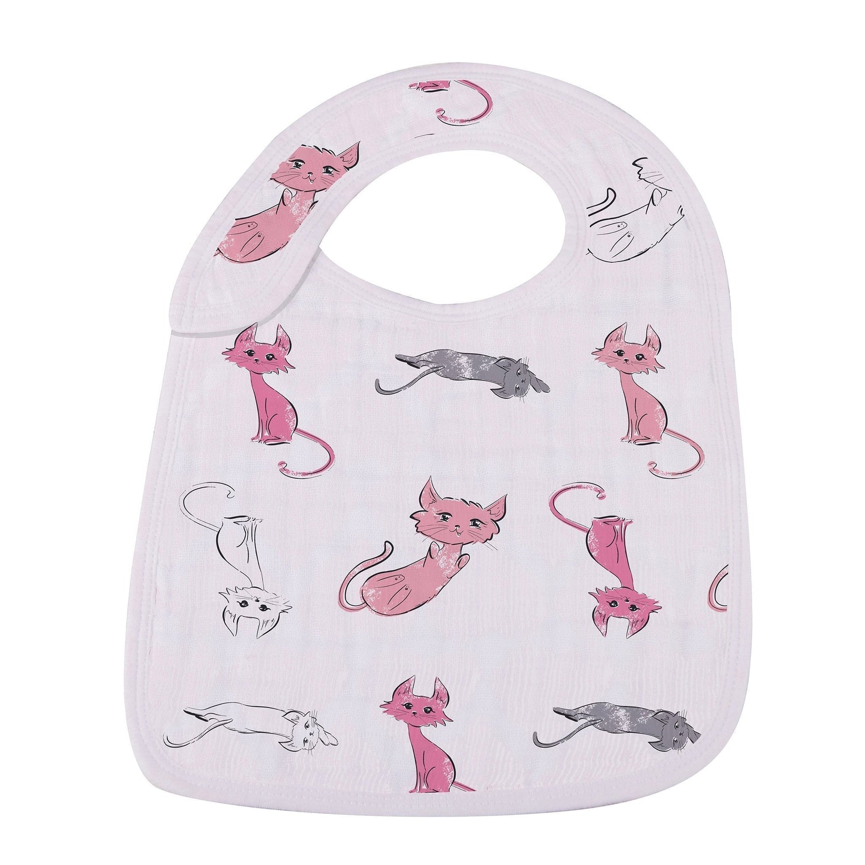 Newcastle Classics Dandelions Bamboo Muslin Bibs 3 Pack Soft Absorbent for Babies - Baby & Toddler > Nursing & Feeding > Bibs Snap Bib