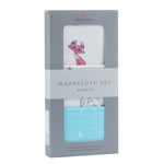 Newcastle Classics Dandelions Bamboo Washcloth Set of 3 Eco - Friendly Muslin Towels for All Ages - 