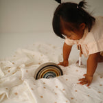 Organic Cotton Muslin Swaddle Blanket by Mushie