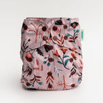 Floral: Essentials Pocket Cloth Diaper with Athletic Wicking Jersey, Grows with your Baby - Everetts Place Boutique -