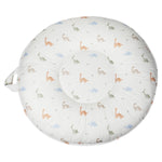 Goosewaddle® | Newborn Baby Blankets Toys Teethers Bibs & More Darby Dinosaur Floor Cushion with Supportive Design for Kids Playtime - Baby & Toddler Round Floor Pillow