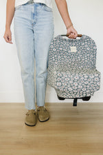 Mebie Baby Dark Green Daisy Bamboo Multi - Use Cover - 