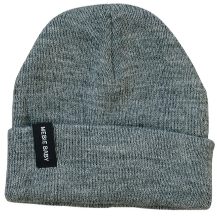 Dark Grey Mebie Baby Beanie - Knit cap, Headgear, Beanie, Cap, Wool | Everetts Place