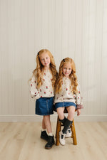 Mebie Baby Dark Wash Denim Skirt - 