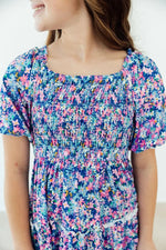 Mila & Rose ® Darling Daisies Smocked Ruffle Dress - 