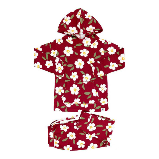 Darling Dear Hooded Jogger Set For Kids Luxaboo Terry Sweet Bamboo Everetts Place: Online Boutique