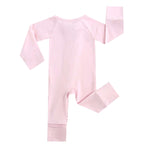 Luxie Charm Dawn Ruffled Zippered Baby Romper - Everetts Place Boutique - 