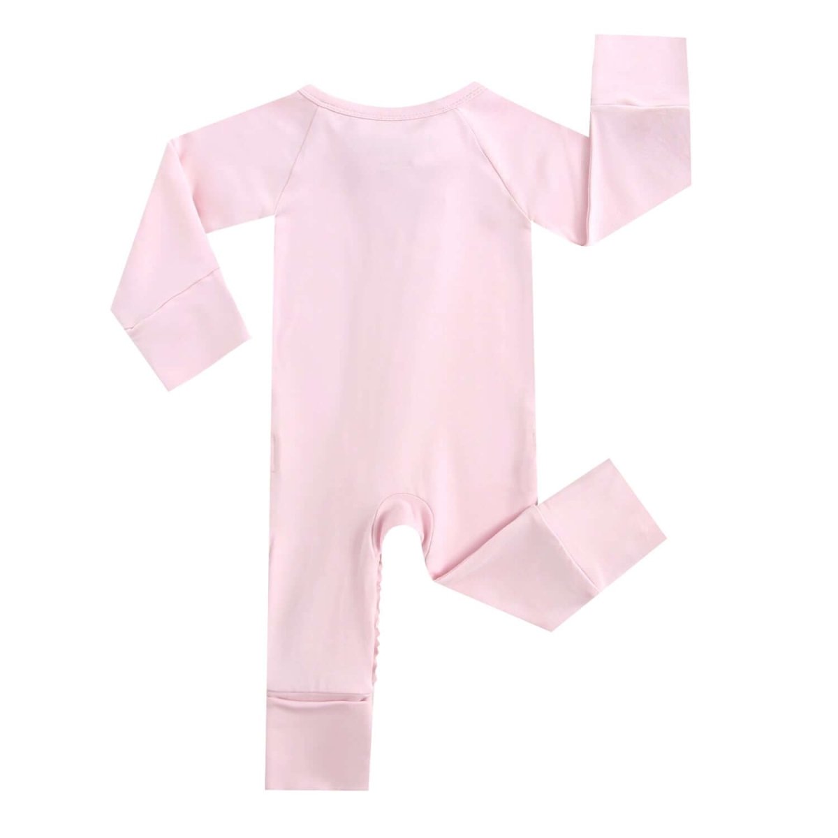 Luxie Charm Dawn Ruffled Zippered Baby Romper - Everetts Place Boutique - 