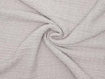 Crover 100% cotton waffle baby blanket for swaddling and stroller coverage.
