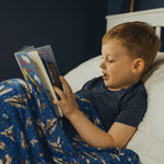 Sweet Bamboo Deep In Orbit Big Kid Cloud Blanket - 