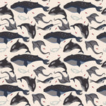 Sweet Bamboo Deep Sea Creatures Dress with Cap Sleeves for Active Girls - 