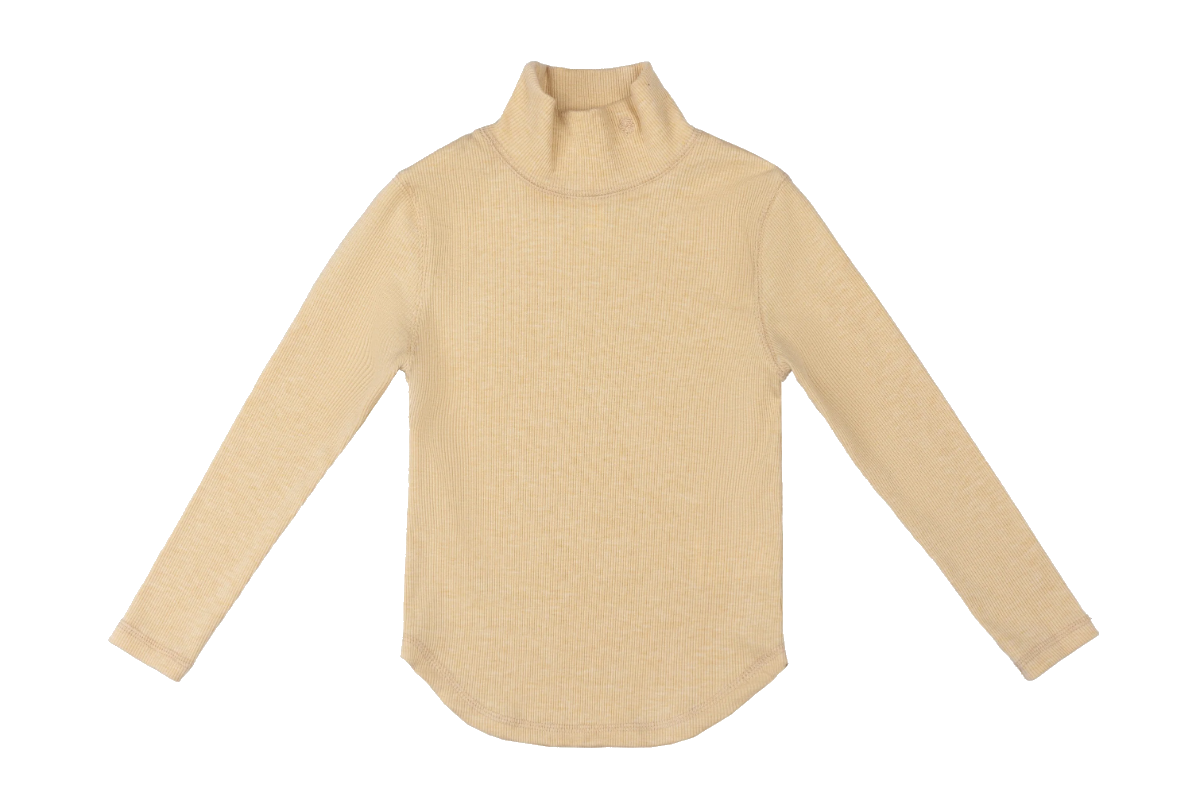 Delilah Turtleneck - Mustard by Shop Cottier (view 1 of 4)