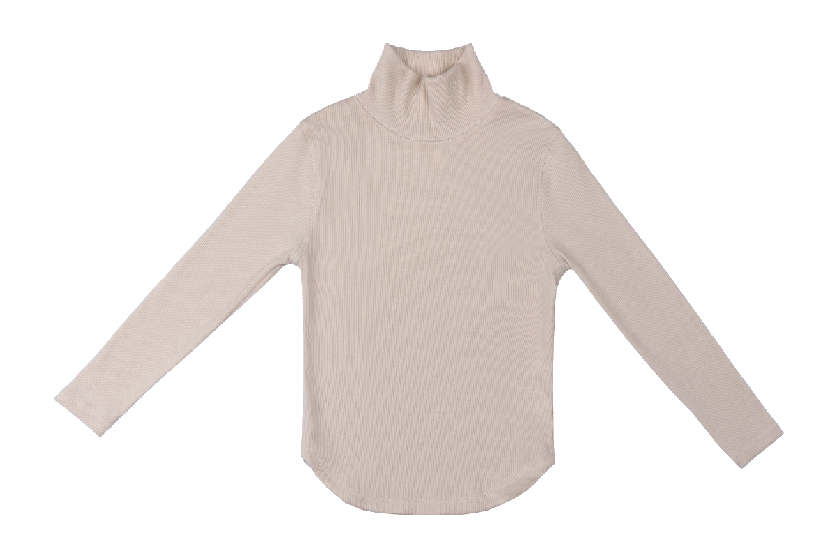 Delilah Turtleneck - Oatmilk by Shop Cottier