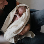 Organic Cotton Muslin Swaddle Blanket by Mushie