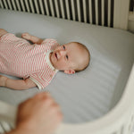 Extra Soft Muslin Crib Sheet by Mushie
