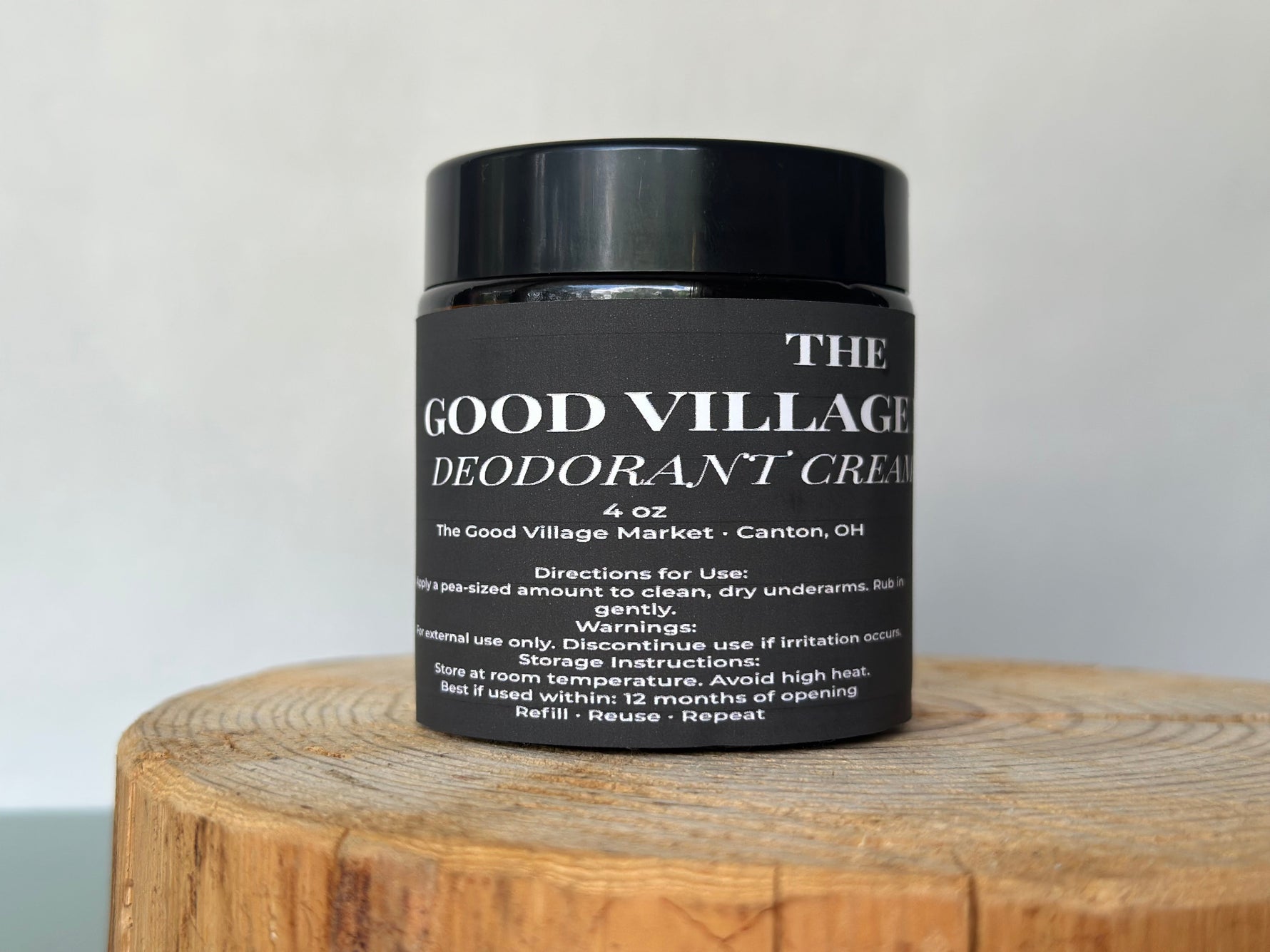 The Good Village Cloth Co. Deodorant Cream - 