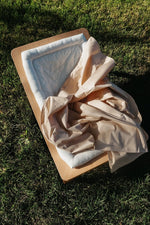 Little Mae & Co Desert Brown Cotton Baby Blanket Breathable Swaddle - Everetts Place Boutique - 