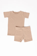 WildBird Desert Lark - CloudBlend™ Short Sleeve Pajamas Set - 