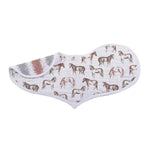 Newcastle Classics Desert Rose and Wild Horse Cotton Heart Bibs 2 Pack - Everetts Place Boutique - 
