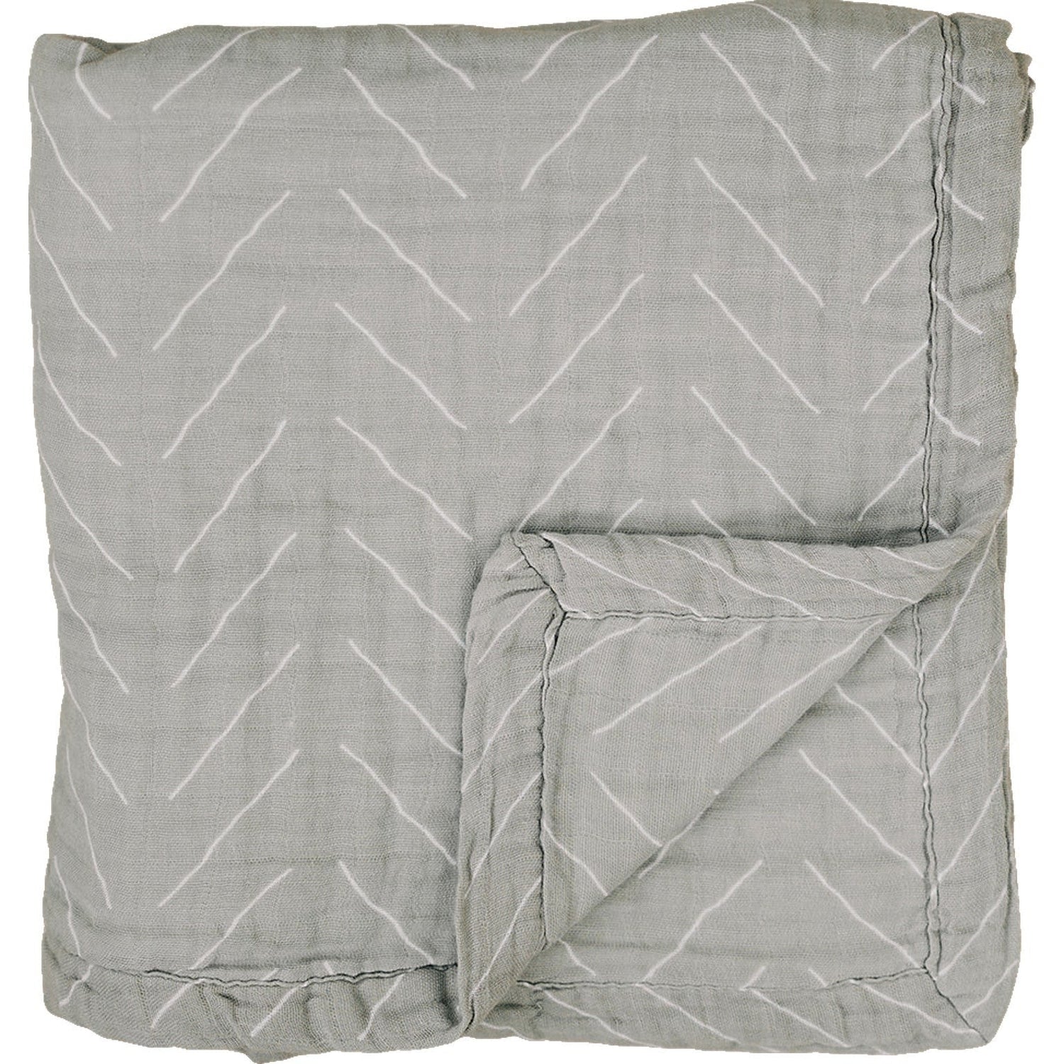 Mebie Baby Desert Sage Muslin Quilt For Toddlers Four Layer Warmth Mebie Baby - 