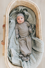 Mebie Baby Desert Sage Muslin Swaddle Blanket 100 Percent Cotton By Mebie Baby - 
