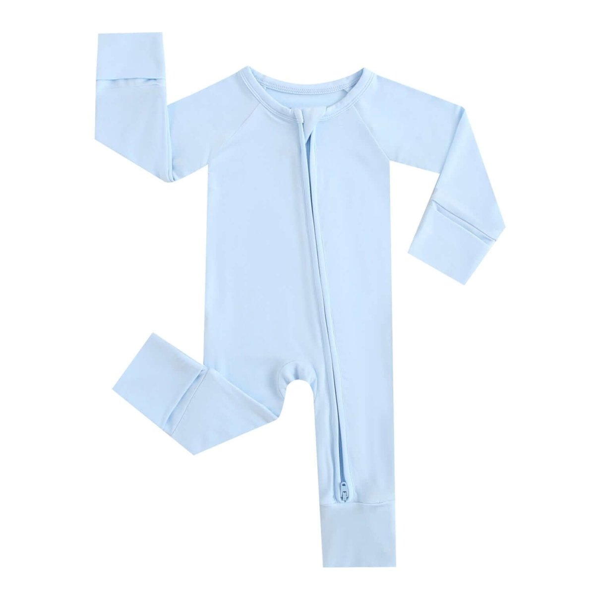 Luxie Charm Dewdrop Zippered Baby Romper - Everetts Place Boutique - 
