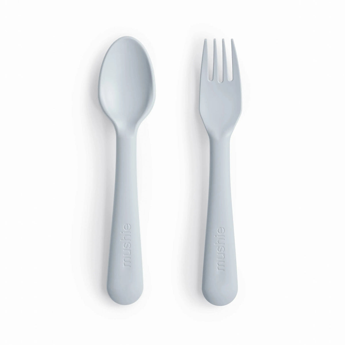 Mushie Dinnerware Fork and Spoon Set - 