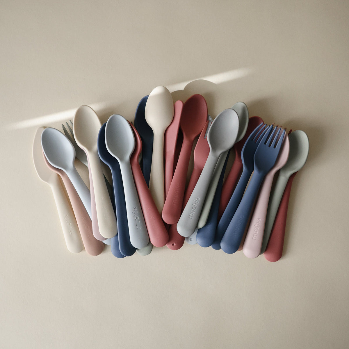 Mushie Dinnerware Fork and Spoon SetEveretts Place