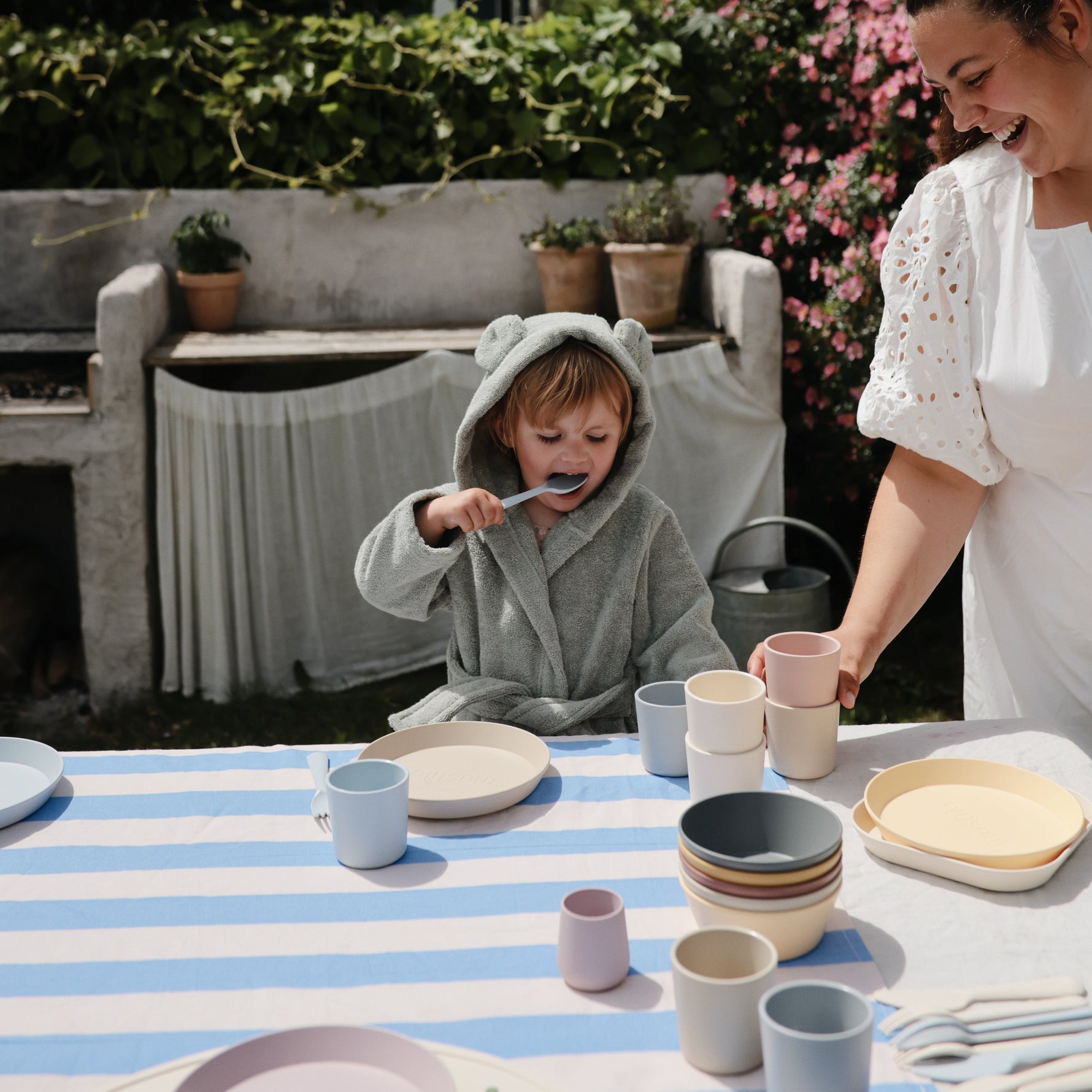 Mushie Dinnerware Fork and Spoon SetEveretts Place