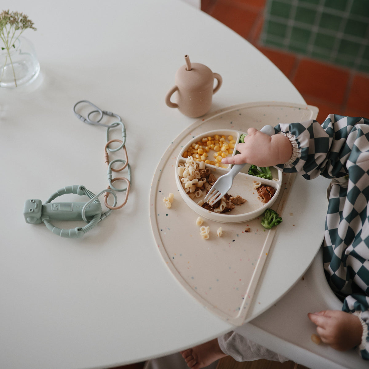 Mushie Dinnerware Fork and Spoon SetEveretts Place
