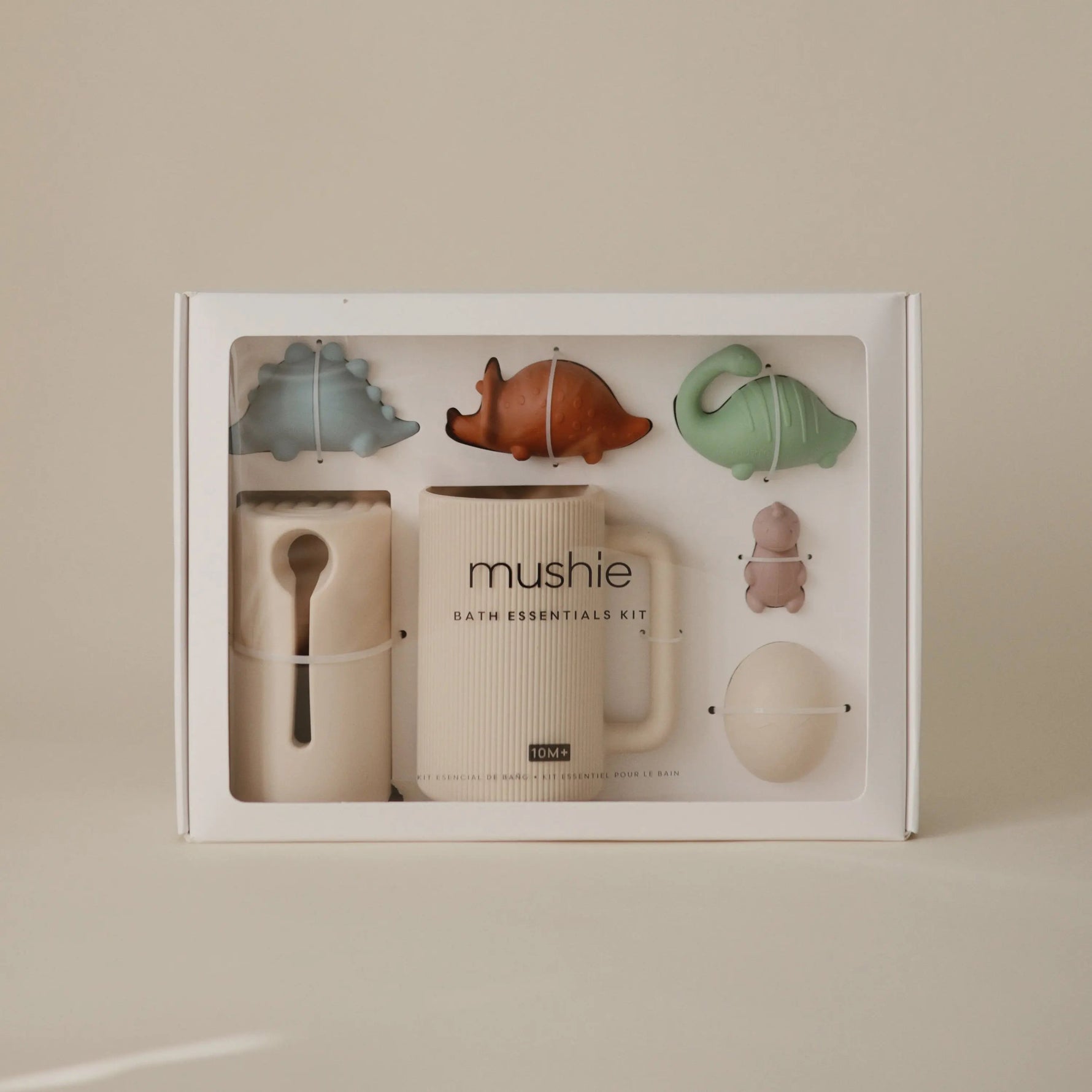 Mushie Dino Bath Essentials Kit - 