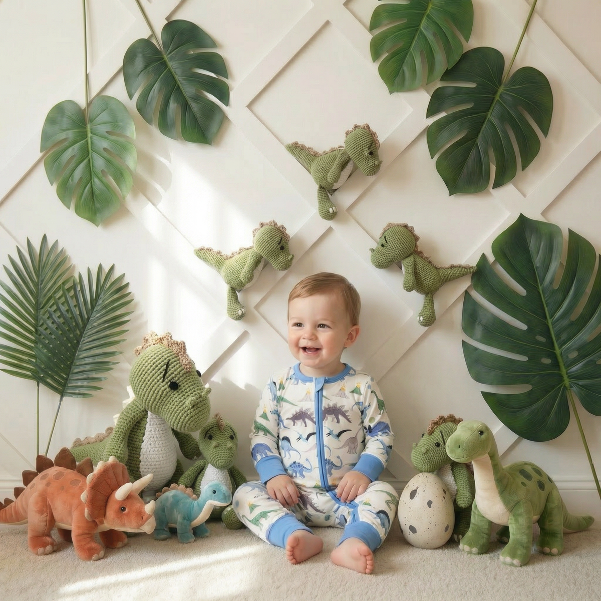 Dino Daydream Convertible Coverall by Bestaroo