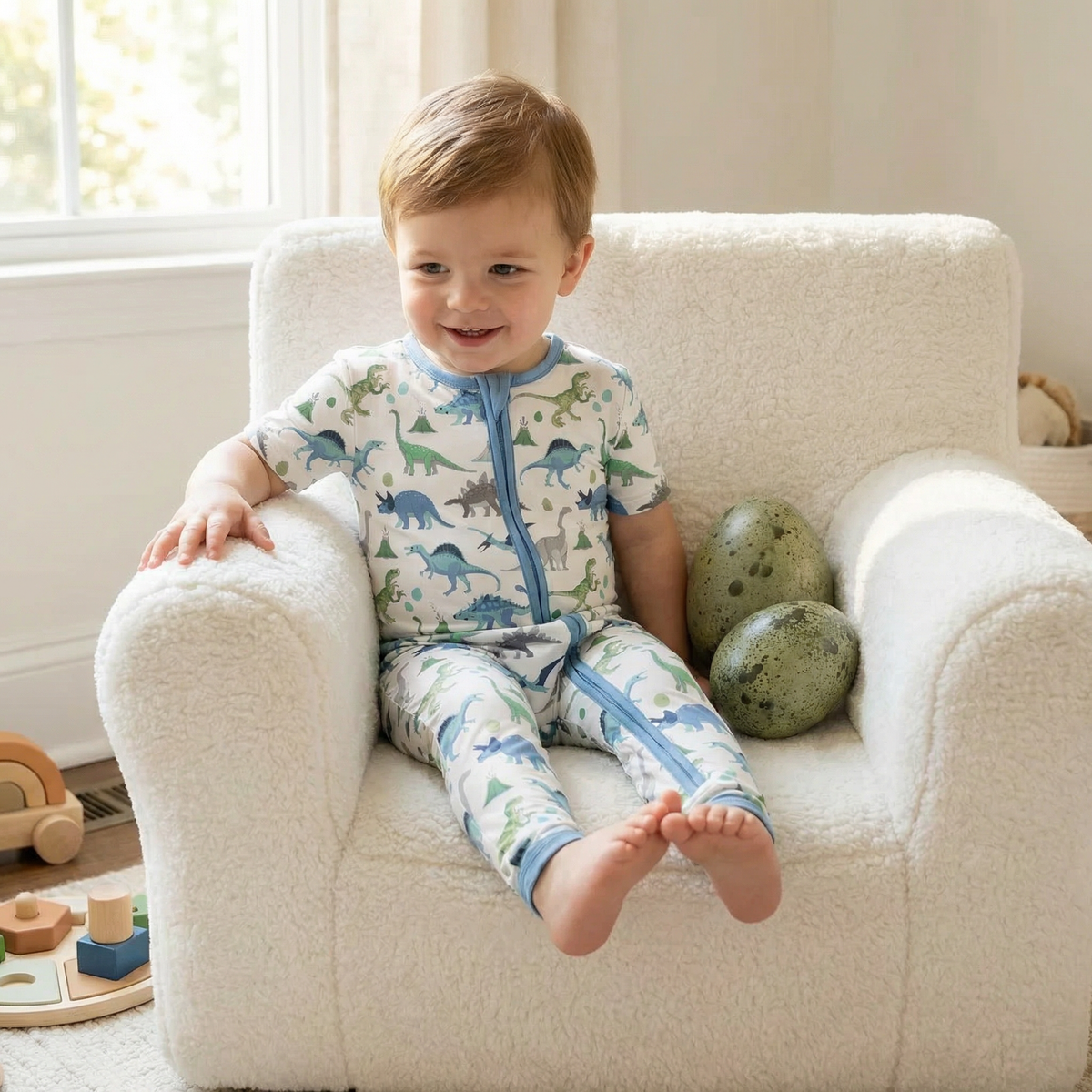 Dino Daydream Romper by Bestaroo