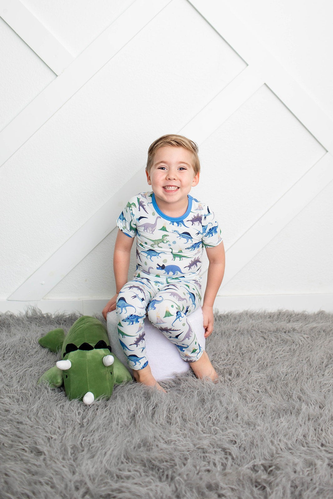Dino Daydream S/S Pajama by Bestaroo