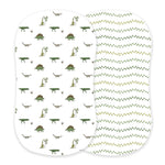 Newcastle Classics Dino Days Cotton Changing Pad Cover with Soft Breathable Fabric for Babies - Baby & Toddler > Diapering > Changing Mat & Tray Covers > Diaper Changing Pad Covers Cotton Bassinet Sheet