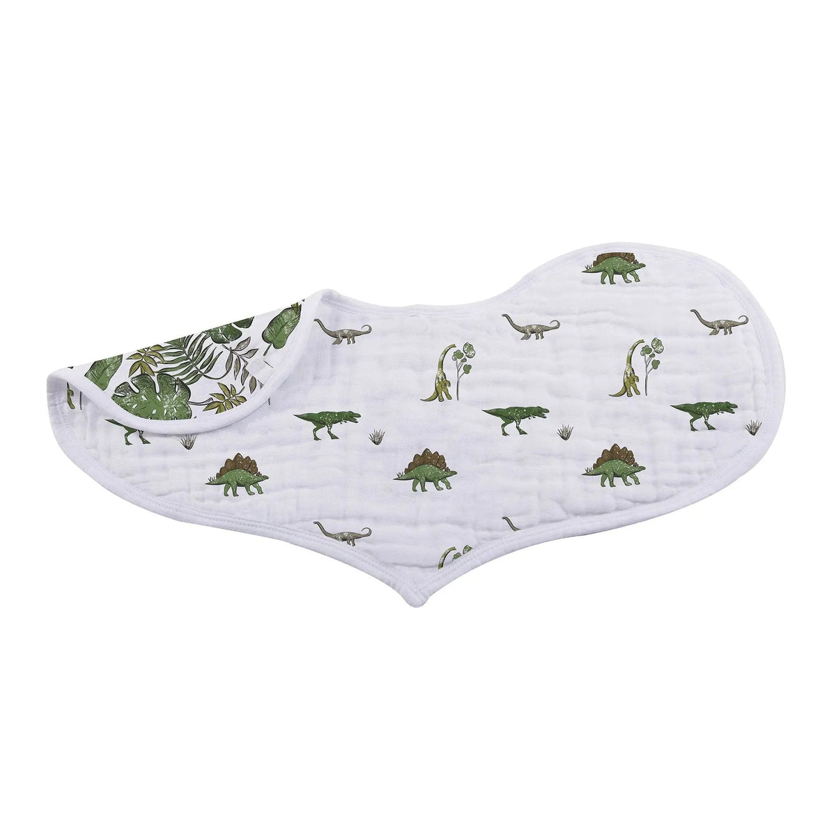 Newcastle Classics Dino Days Cotton Burp Cloth Bib 2PK - 