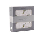 Newcastle Classics Dino Days Cotton Muslin Crib SheetEveretts Place