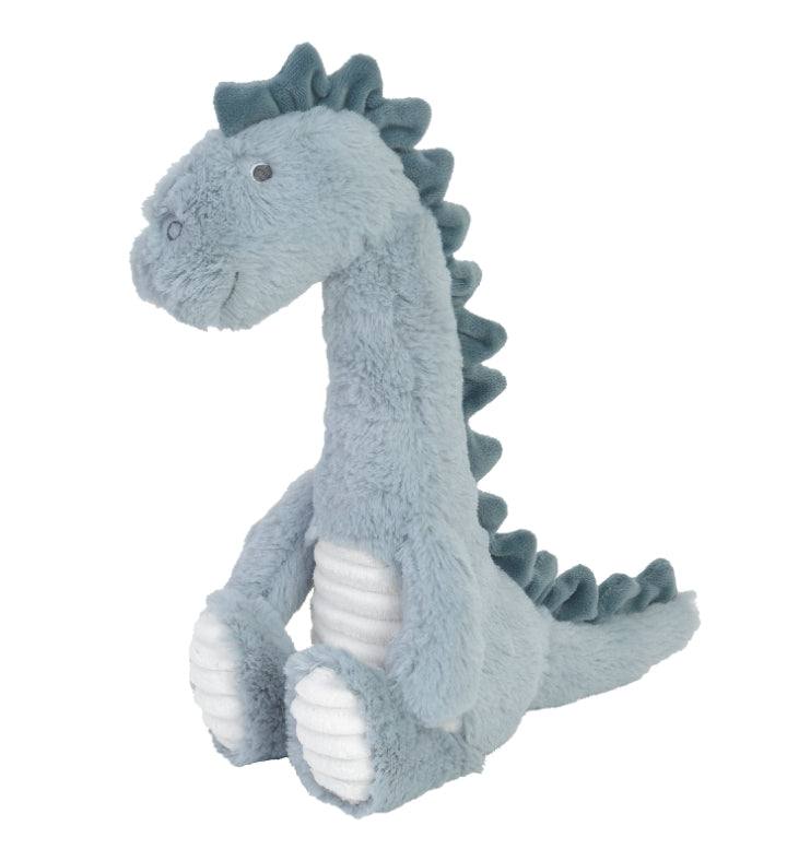 Dino Don Stuffed Animal by Happy Horse Gray Blue Dinosaur Adventure Toy Newcastle Classics