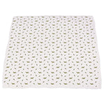 Newcastle Classics Dino Feet Cotton Muslin Blanket with Soft Breathable Fabric for Kids - Baby & Toddler > Swaddling & Receiving Blankets > Receiving Blankets Cotton Newcastle Blanket