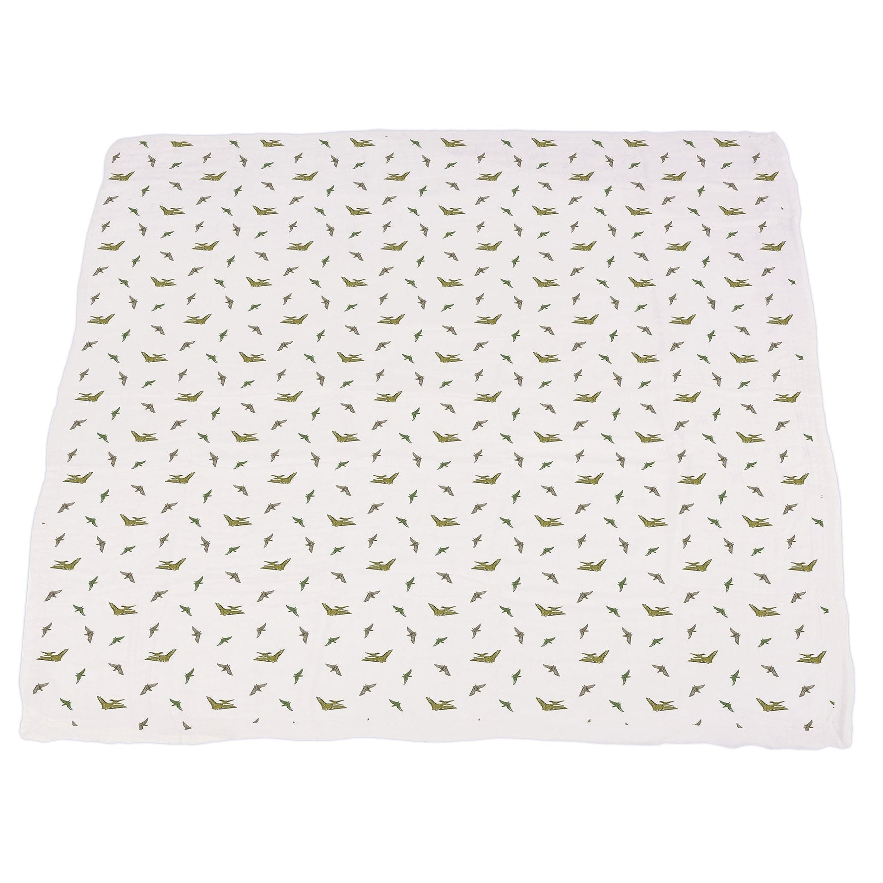 Newcastle Classics Dino Feet Cotton Muslin Blanket with Soft Breathable Fabric for Kids - Baby & Toddler > Swaddling & Receiving Blankets > Receiving Blankets Cotton Newcastle Blanket