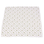 Newcastle Classics Dino Feet Cotton Muslin Blanket with Soft Breathable Fabric for Kids - 
