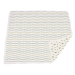 Newcastle Classics Dino Feet Cotton Muslin Blanket with Soft Breathable Fabric for Kids - 