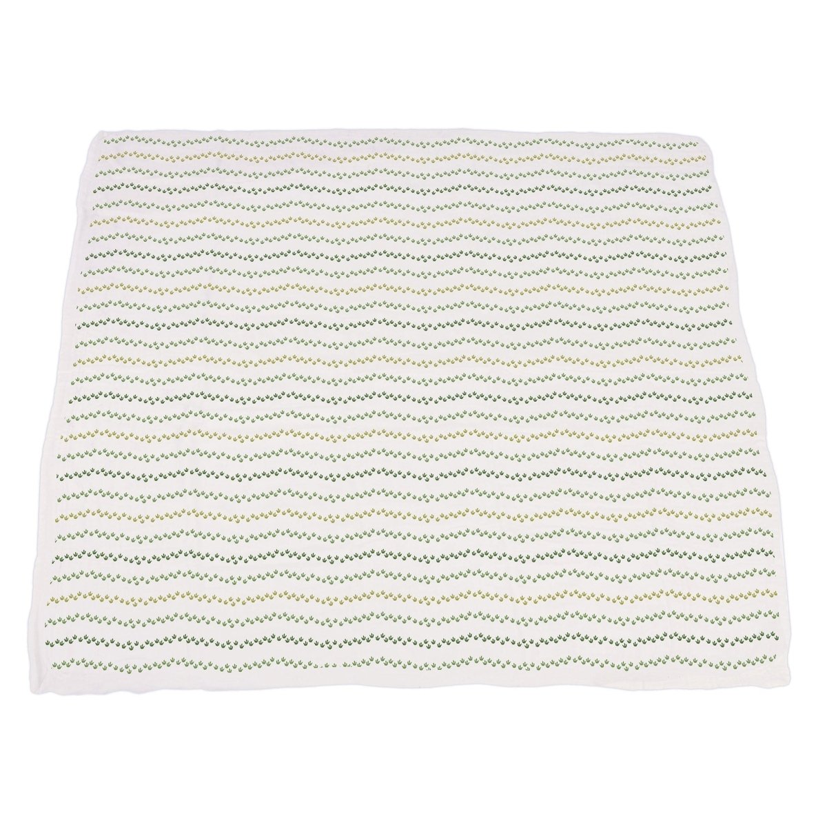 Newcastle Classics Dino Feet Cotton Muslin Blanket with Soft Breathable Fabric for Kids - 